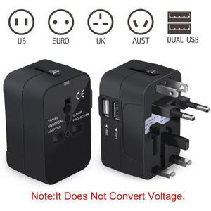 MultiFunction Charger For Overseas Travel Adapter