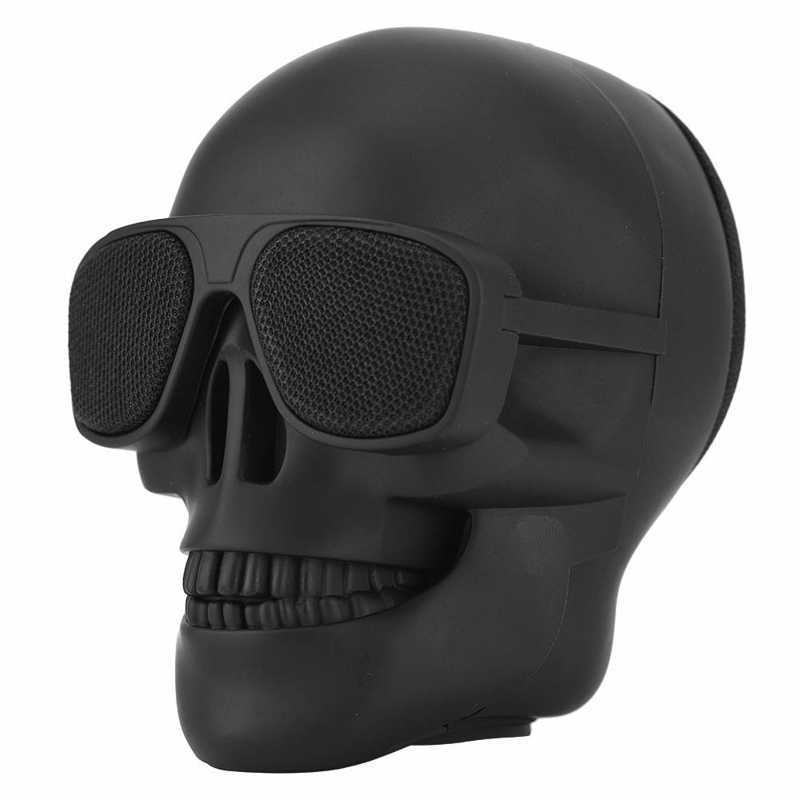 Skull Head Wireless Bluetooth Speaker Card U Disk Mobile Phone Subwoofer Speaker