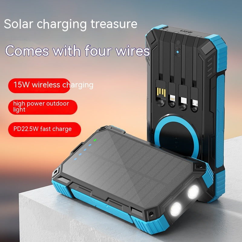 Solar Mobile charging unit (4 in 1)