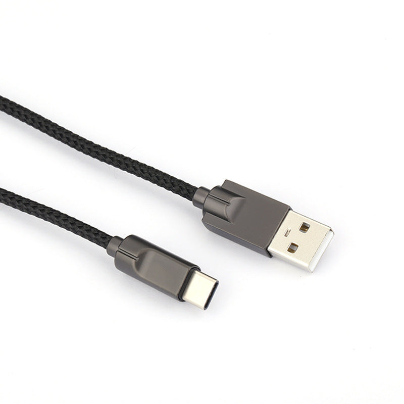 Suitable For Apple Android TYPE-C Zinc Alloy Data Cable Compatible with Apple