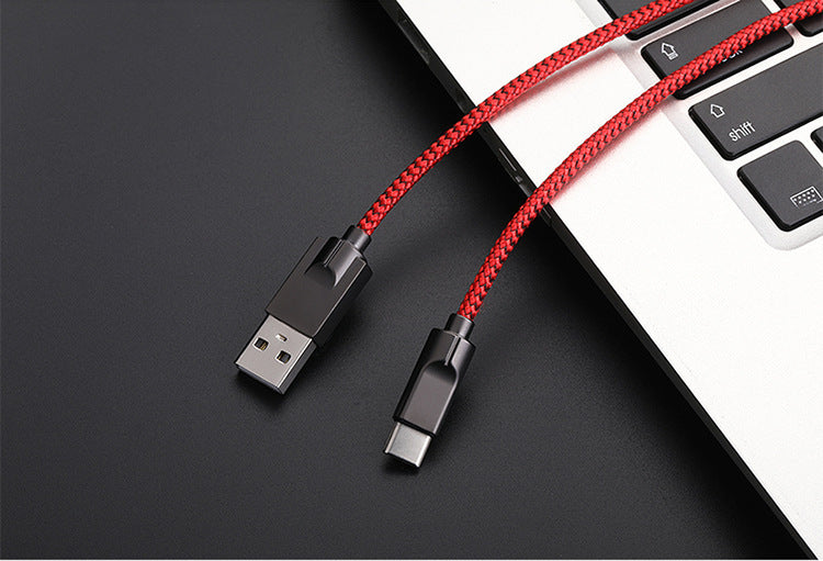 Suitable For Apple Android TYPE-C Zinc Alloy Data Cable Compatible with Apple