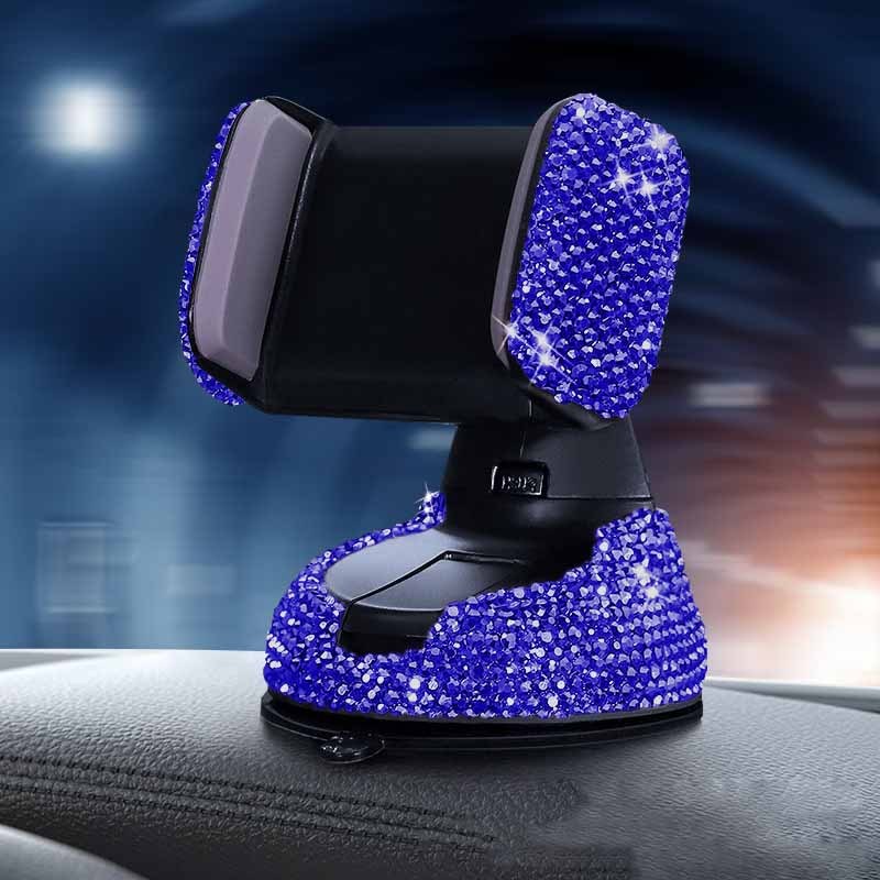 Multifunctional Air Outlet Diamond-encrusted Car Phone Holder