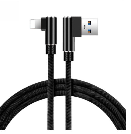 Double Elbow Fast Charging Mobile Phone Data Cable Mobile Game Charging Cable