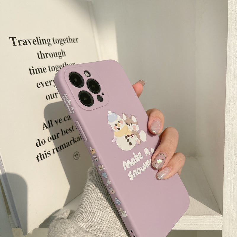 Side Cartoon Star Phone Case Soft Case