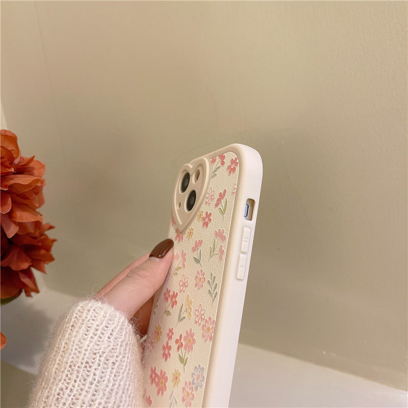 Cute Little Floral Silicone Phone Case